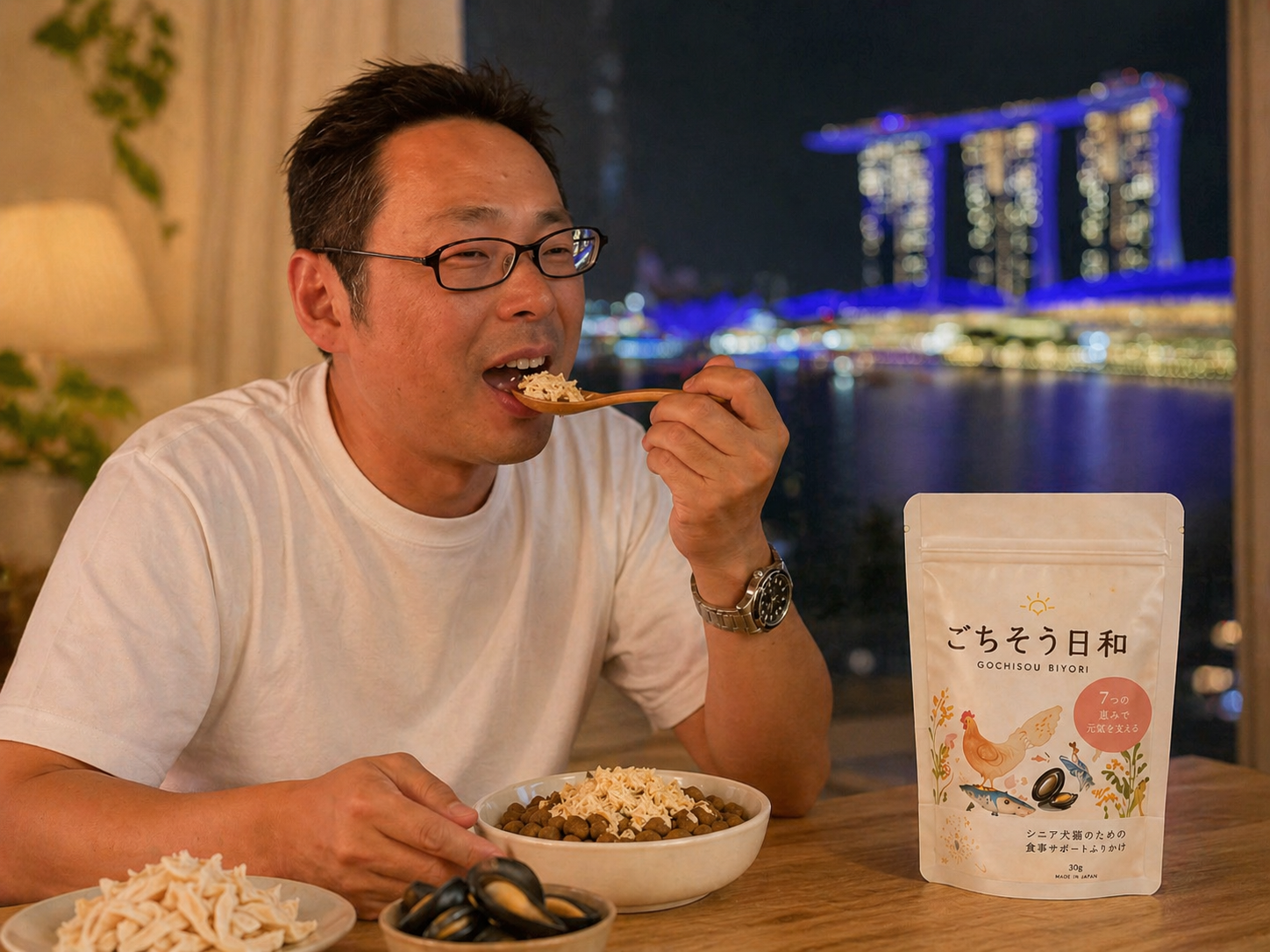 ごちそう日和を食べる人